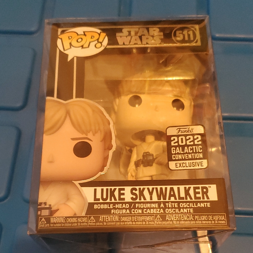 Star Wars Luke Skywalker #511 Funko Pop Galactic Convention Exclusive